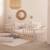 Lit bébé montessori au sol avec protection antichute Beige sable 6 - vertbaudet enfant 
