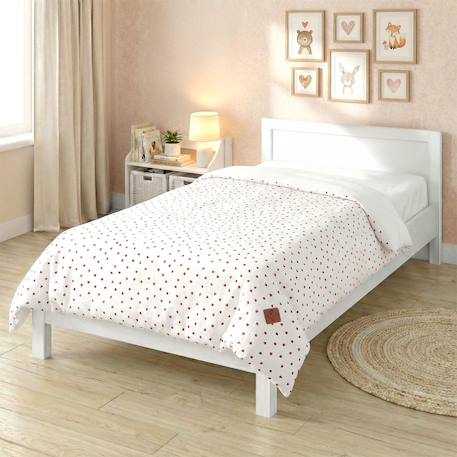 Housse de couette réversible en gaze de coton lovio Bleu+Rouge 6 - vertbaudet enfant 