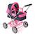 Poussette landeau pour poupée smarty Beige+Bleu+Gris et bleu+Gris et rose+Rose+Rose et bleu+Rose fuschia+Violet 20 - vertbaudet enfant 