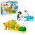 Duplo familles d'animaux sauvages : pingouins et lions 10442 Multicolore 2 - vertbaudet enfant 