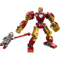 Jouet-Jeux d'imagination-Marvel le robot d'iron man contre ultron 76307