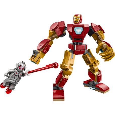 Marvel le robot d'iron man contre ultron 76307 Multicolore 1 - vertbaudet enfant 