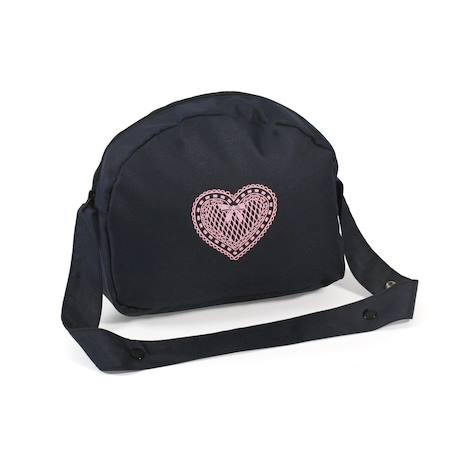 Sac à langer pour poussettes de poupons Noir 1 - vertbaudet enfant 