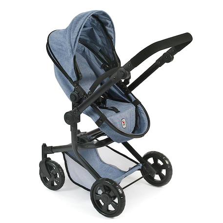 Poussette combinée mika Bleu+Gris+Gris et rose+Rose et noir+Violet 7 - vertbaudet enfant 