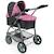 La poussette combinée 3 en 1 emotion 'all in' pour poupons Multicolore+Noir et rose+Rose+Rose et bleu+Rose et gris+Rose fuschia+Violet+Violet étoiles 6 - vertbaudet enfant 