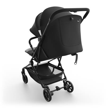 Poussette cabine ultralégère NEBO pliage une main format avion iata dossier inclinable Gris+Noir 11 - vertbaudet enfant 