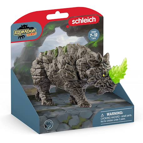 Rhino de pierre Marron et vert 2 - vertbaudet enfant 