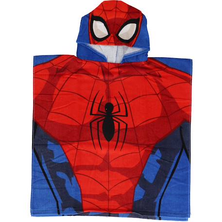 Poncho de bain spiderman coton Rouge 3 - vertbaudet enfant 
