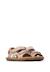 Sandales en cuir avec imprimé fleuri sky Rose- 2 - vertbaudet enfant 