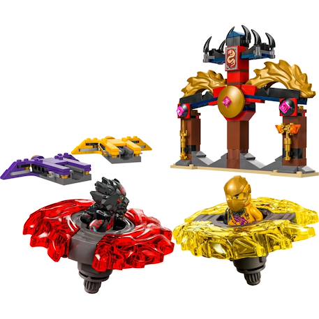 Pack de combat spinjitzu du dragon 71826 Multicolore 1 - vertbaudet enfant 