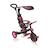 Explorer trike 4 en 1 - tricycle évolutif & draisienne Noir et rose 2 - vertbaudet enfant 