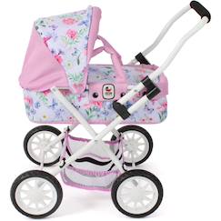 Jouet-Poupons et poupées-Poussette de poupée smarty fleurs