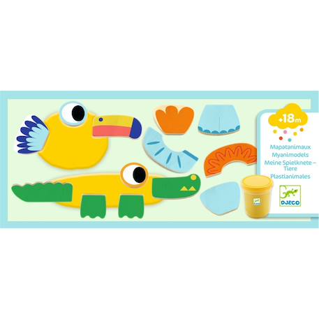 Pâte à modeler mapatanimaux Multicolore 2 - vertbaudet enfant 