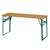 Table pique-nique pliante avec bancs pour 4 enfants Gris+Teck 9 - vertbaudet enfant 