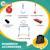 Parcours d'obstacles ninja enfant - 30 accessoires, 10 m de slackline - sac de transport Rouge 4 - vertbaudet enfant 