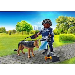Jouet-Jeux d'imagination-Special plus policier avec chien de recherche 71162
