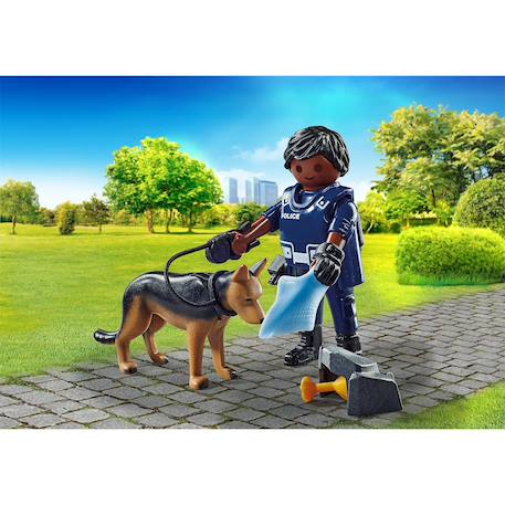 Special plus policier avec chien de recherche 71162 Multicolore 1 - vertbaudet enfant 