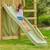 Toboggan glissière  plastique 220cm Vert kaki 1 - vertbaudet enfant 