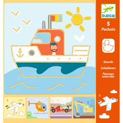 Pochoirs transports  - vertbaudet enfant