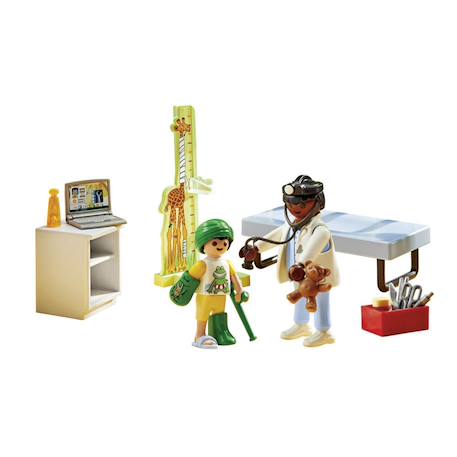 Action heroes pédiatre avec enfant 71619 Multicolore 1 - vertbaudet enfant 