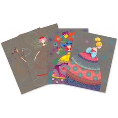 Cartes à gratter - le bal des coquettes  - vertbaudet enfant