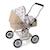 Poussette landeau pour poupée smarty Beige+Bleu+Gris et bleu+Gris et rose+Rose+Rose et bleu+Rose fuschia+Violet 1 - vertbaudet enfant 