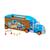 Hot wheels - camion-mallette de transport Bleu et orange 2 - vertbaudet enfant 