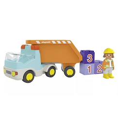 Jouet-Jeux d'imitation-Junior camion benne 71685