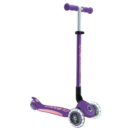 Trottinette primo pliable plus lights Violet 2 - vertbaudet enfant 