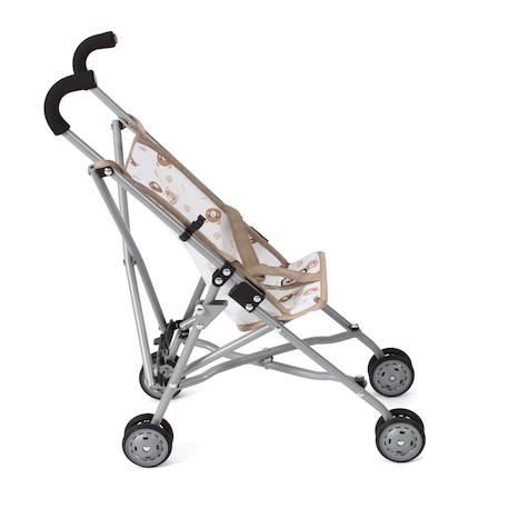 Mini-buggy roma beige avec oursons Beige 1 - vertbaudet enfant 