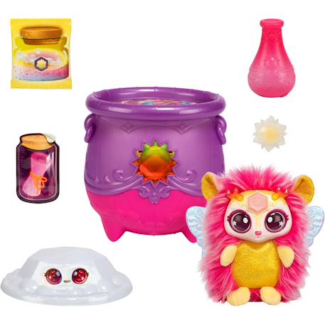 Magic mixies - chaudron magie des éléments nouveaux yeux scintillants ! Rose et violet 2 - vertbaudet enfant 