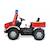 Rollyunimog fire truck avec frein et lumières Rouge 1 - vertbaudet enfant 