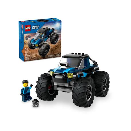 City le monster truck bleu 60402 Multicolore 2 - vertbaudet enfant 