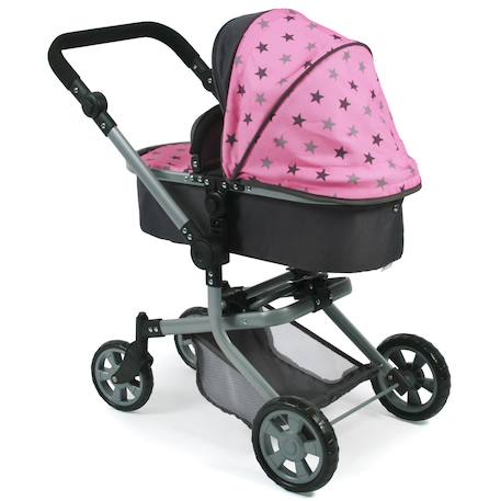 Poussette combinée mika Bleu+Gris+Gris et rose+Rose et noir+Violet 17 - vertbaudet enfant 