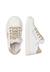Baskets en cuir pinn zip. Blanc-rose-platine 4 - vertbaudet enfant 