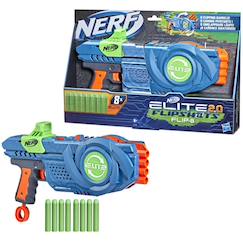 Jouet-Jeux de plein air-Nerf elite 2.0 flipshots flip-8