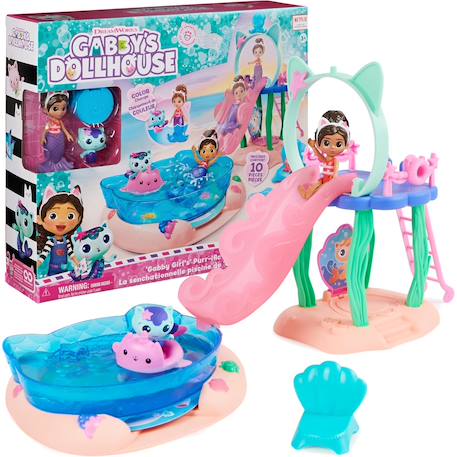 Gabby's - pool set de jeu (cat adventures) Multicolore 2 - vertbaudet enfant 