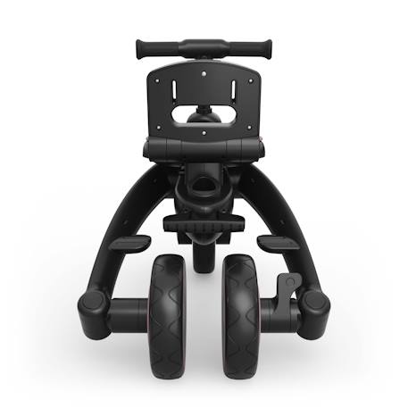 Tricycle JAZZ 3, évolutif 6 modes dès 9 mois pivotant, dossier inclinable, capote upf 50+, poignée parent, compact, mode draisienne, roue libre, jusqu’à 25 kg Beige+Rosa 12 - vertbaudet enfant 