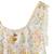 Blouse  fleurie liberty   à bretelles croisées  anaïs Jaune bleu rose pastel 6 - vertbaudet enfant 