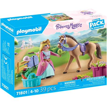 Princess magic princesse cavalière, cheval et matériel équestre 71801 Multicolore 2 - vertbaudet enfant 