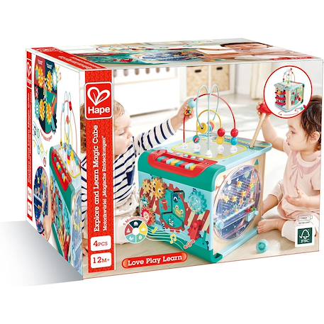Cube de motricité magique Multicolore 2 - vertbaudet enfant 
