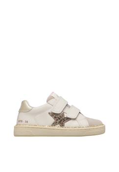 Chaussures-Baskets en cuir et en daim pinn vl.
