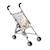 Mini-buggy roma beige avec oursons Beige 2 - vertbaudet enfant 