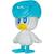 Pokémon quaxly plush - peluche 20,3 cm avec détails authentiques Bleu 1 - vertbaudet enfant 