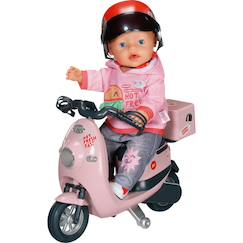 Jouet-Poupons et poupées-Baby born scooter électrique pour poupées