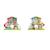 Maison de poupées interactive avec sons Multicolore 1 - vertbaudet enfant 