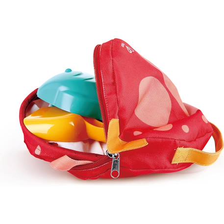 Set de jeu de plage pliable Rouge 1 - vertbaudet enfant 