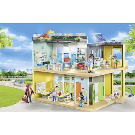 City life - ecole aménagée 71327 Multicolore 1 - vertbaudet enfant 
