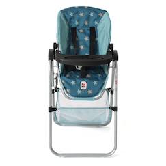 Jouet-Poupons et poupées-Bayer chic 2000 chaise haute pour poupées - étoile turquoise