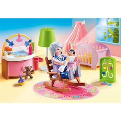 Jouet-Poupons et poupées-Poupées mannequins et accessoires-Dollhouse - chambre de bébé 70210